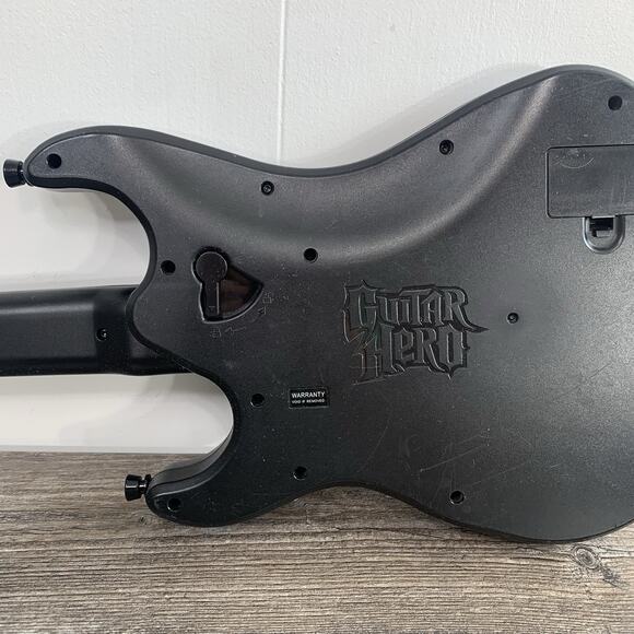 Guitar Hero Kramer Striker Red Octane Wireless Controller 95119.805 No Strap Don - Picture 8 of 10